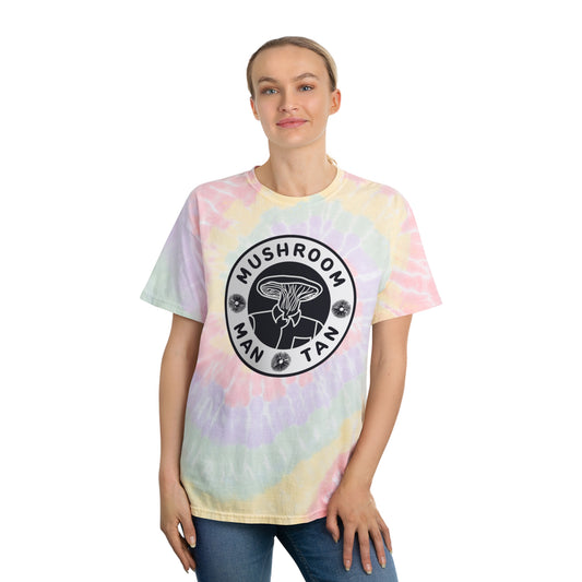 Mushroom Man Tan T-Shirt Tye-Dye